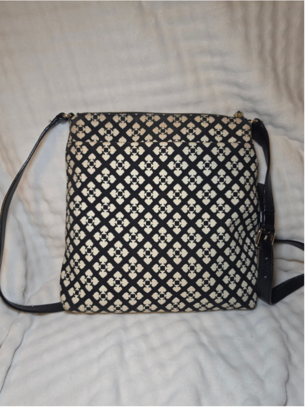 Kate Spade Crossbody Bag Black Beige Pink - Picture 4 of 7